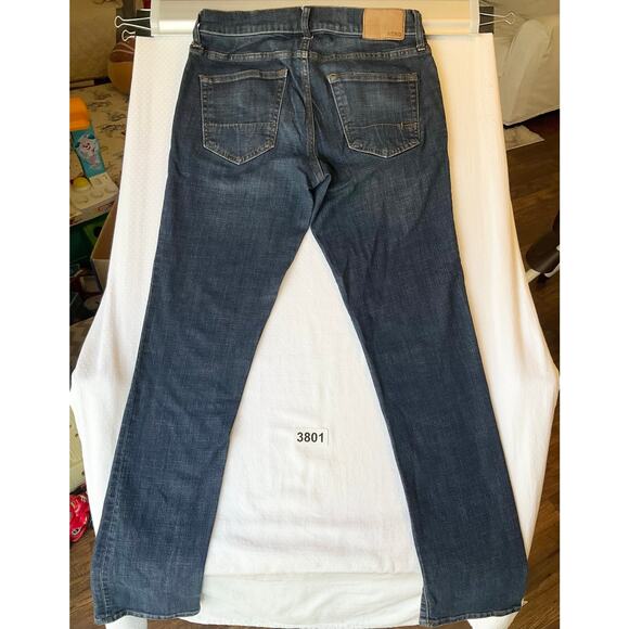 Aero Women Jeans size 28/32 Blue Mid Rise Stretch Slim Fit - Picture 10 of 11